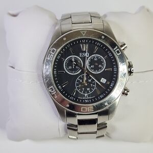 ESQ MOVADO Watch Stainless Steel Chronograph Watch